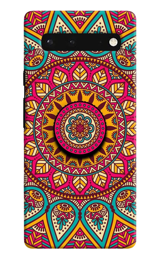 Mandala Google Pixel 6 Pop Case by Casekaro