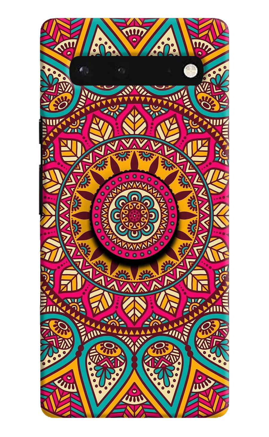 Mandala Google Pixel 6 Pop Case, Hard case