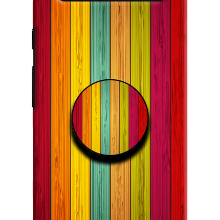 Multicolor Wooden Google Pixel 6 Pop Case by Casekaro