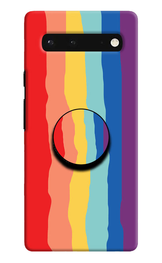 Rainbow Google Pixel 6 Pop Case by Casekaro