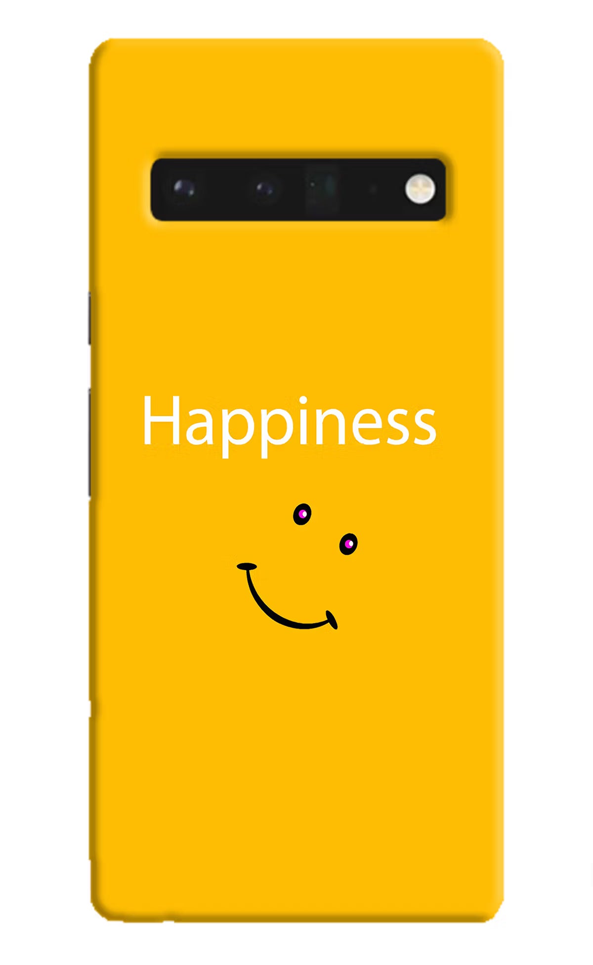 Happiness With Smiley Google Pixel 6 Pro Hard Case Back Cover by Casekaro