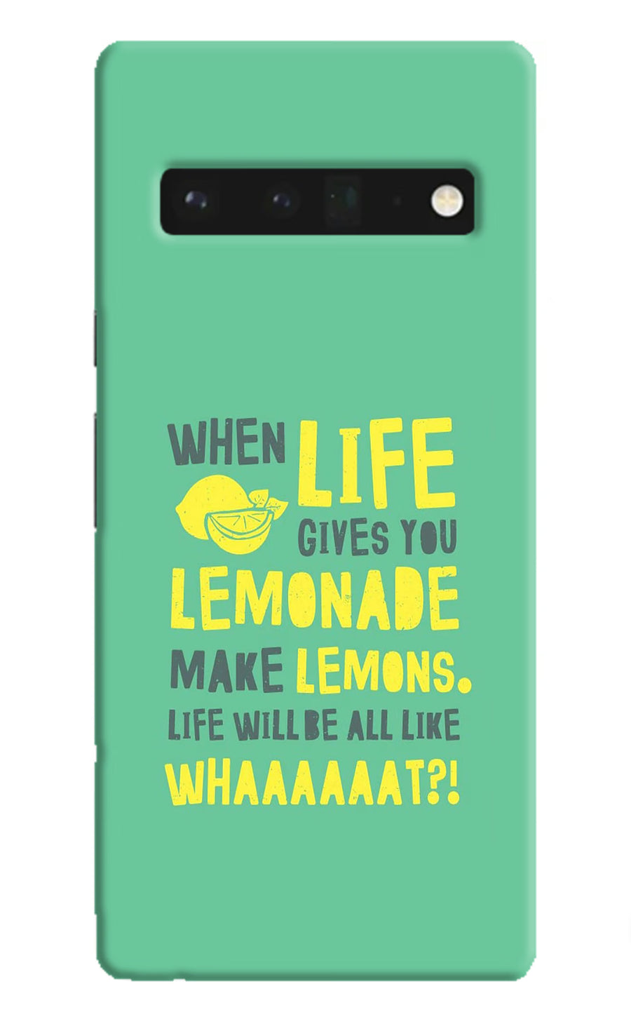 Quote Google Pixel 6 Pro Back Cover, Hard case