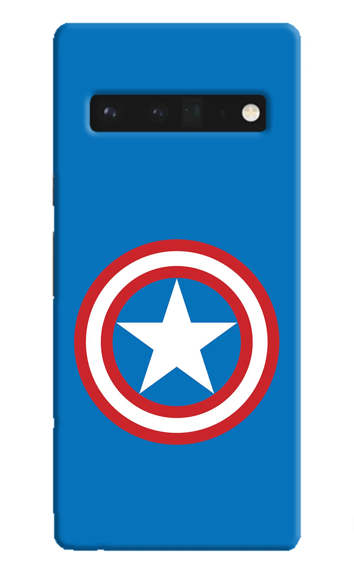 Captain America Logo Google Pixel 6 Pro Hard Case Back Cover by Casekaro