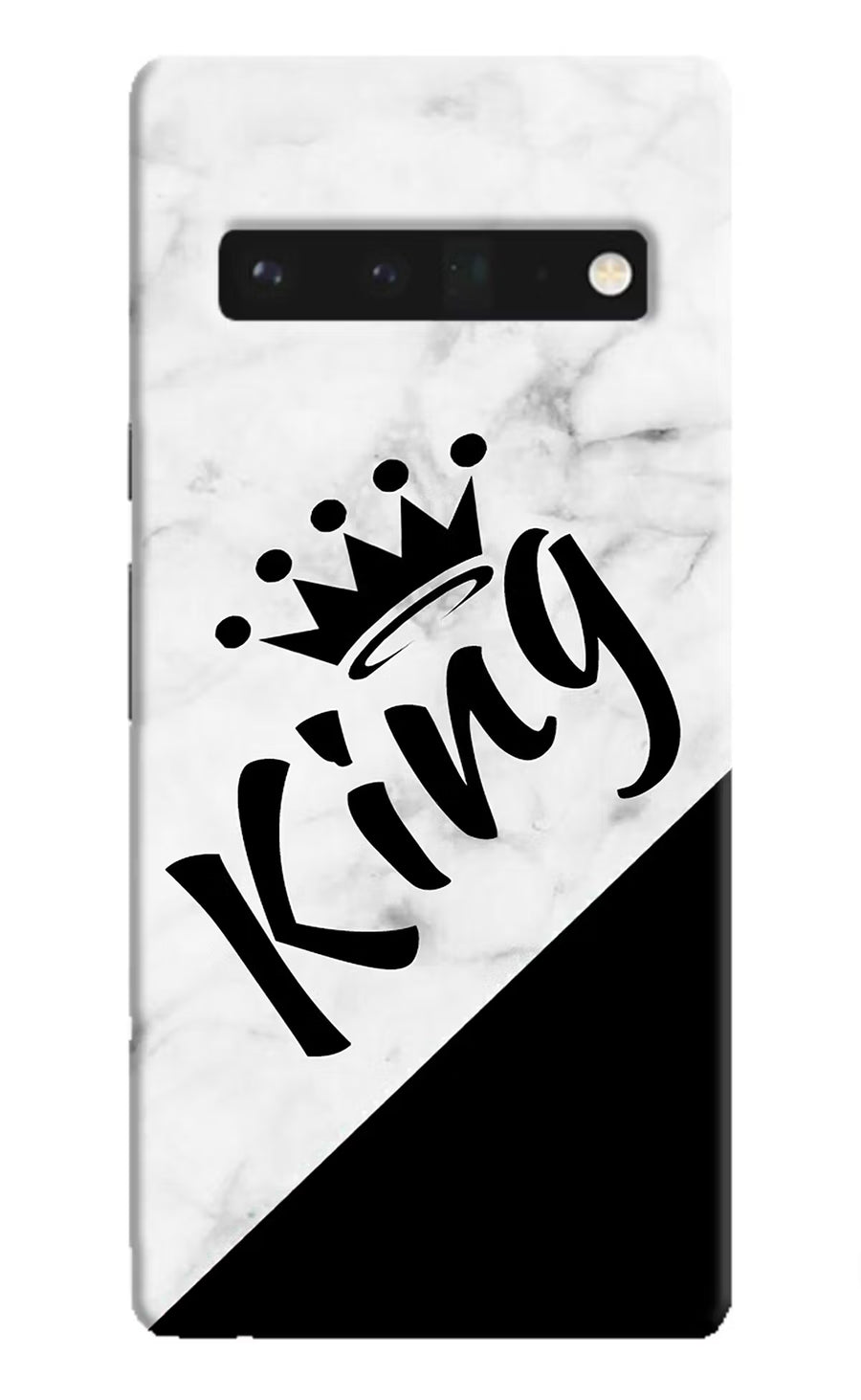 King Google Pixel 6 Pro Back Cover, Hard case