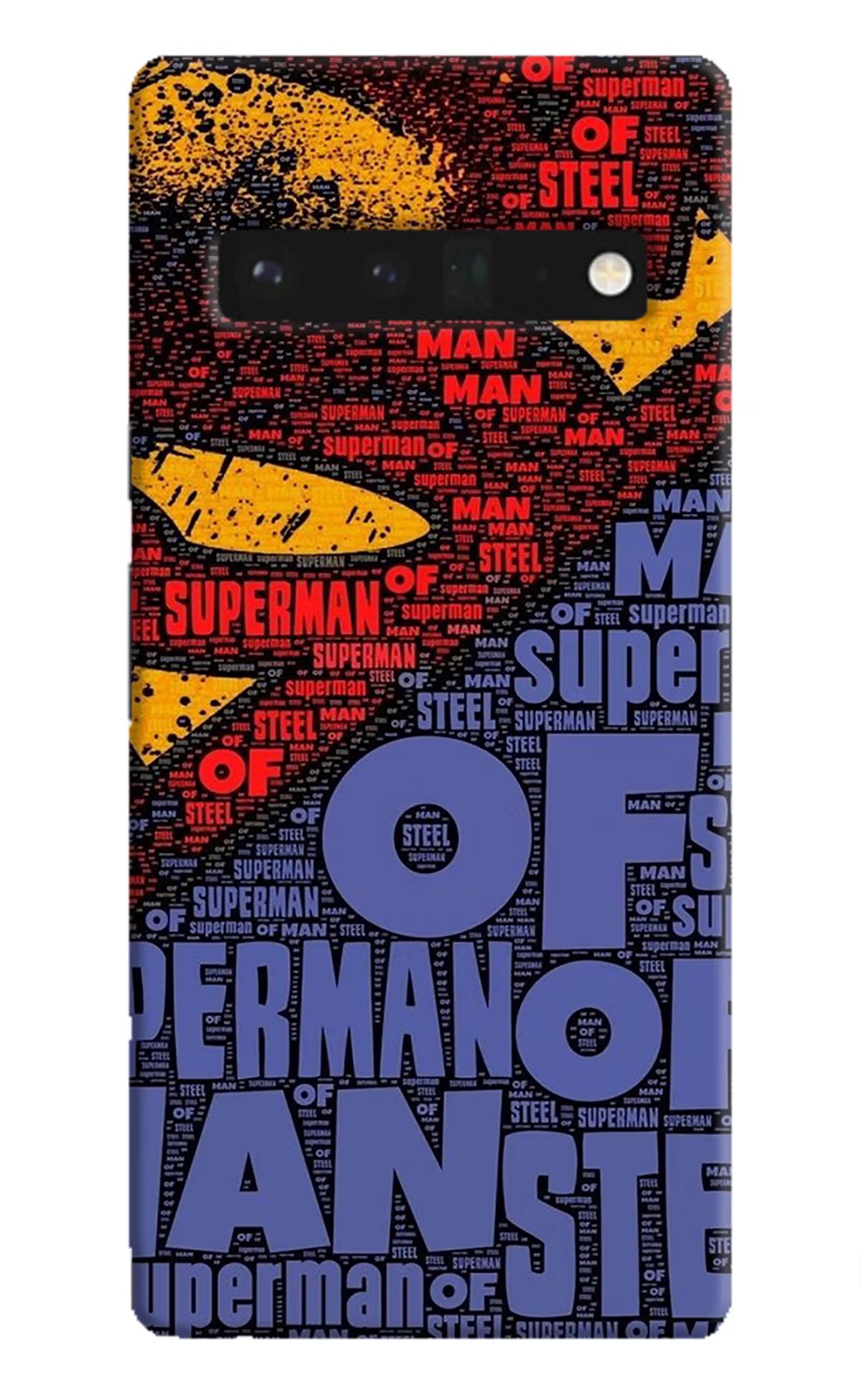 Superman Google Pixel 6 Pro Hard Case Back Cover by Casekaro