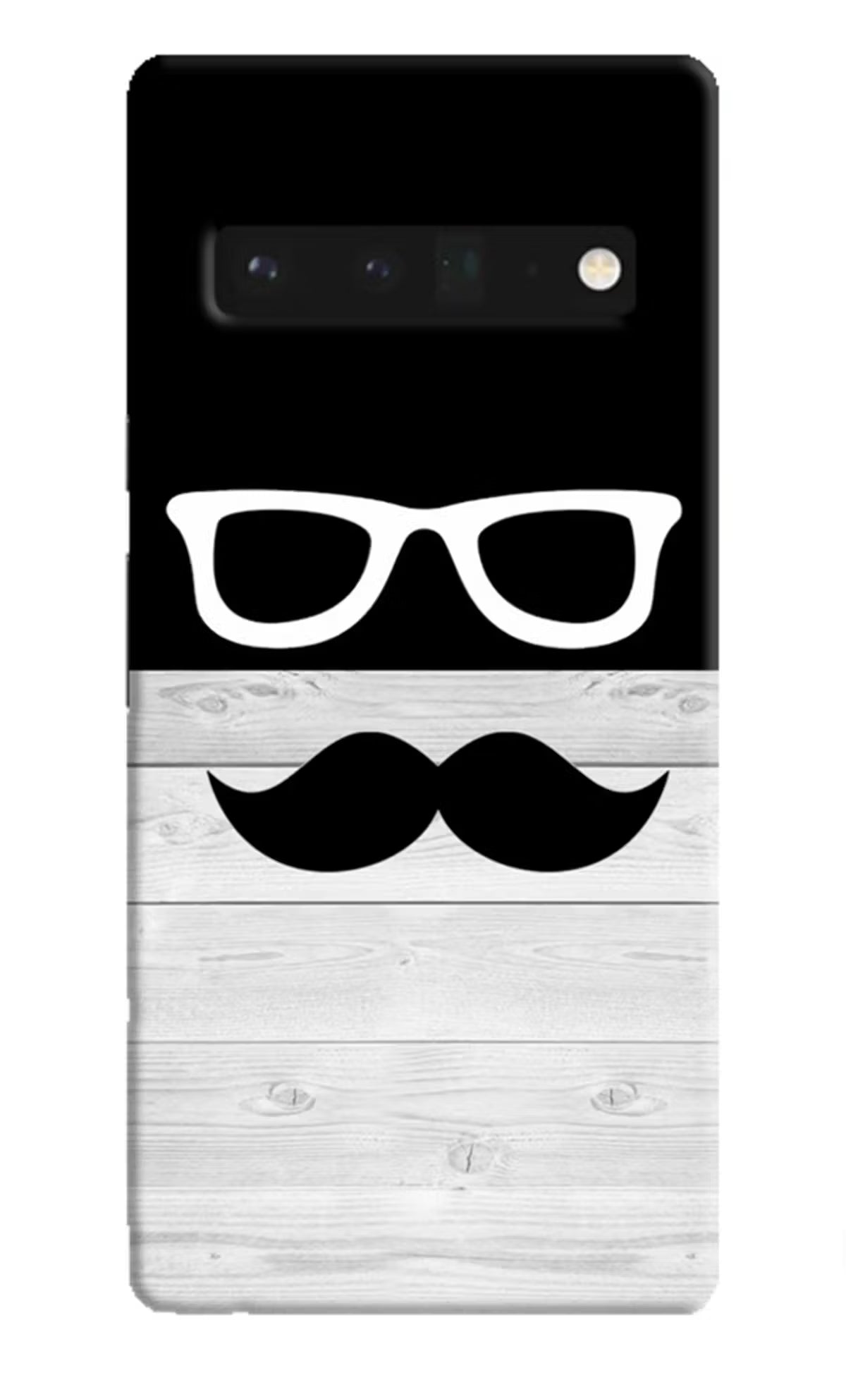 Mustache Google Pixel 6 Pro Hard Case Back Cover by Casekaro