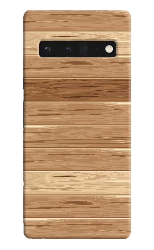 Wooden Vector Google Pixel 6 Pro Hard Case Back Cover by Casekaro
