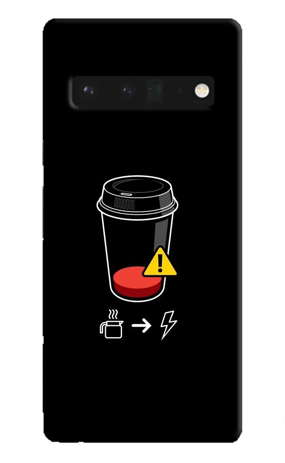 Coffee Google Pixel 6 Pro Hard Case Back Cover by Casekaro