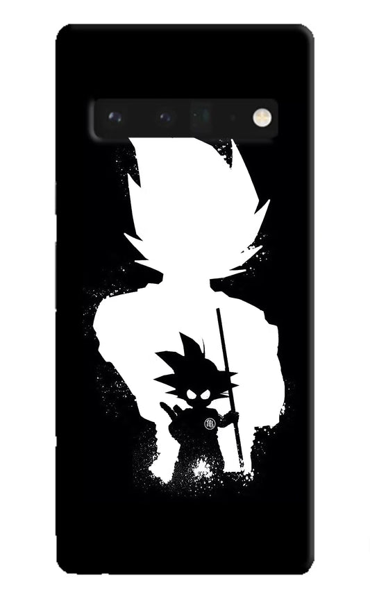 Goku Shadow Google Pixel 6 Pro Hard Case Back Cover by Casekaro