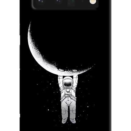 Moon Space Google Pixel 6 Pro Hard Case Back Cover by Casekaro
