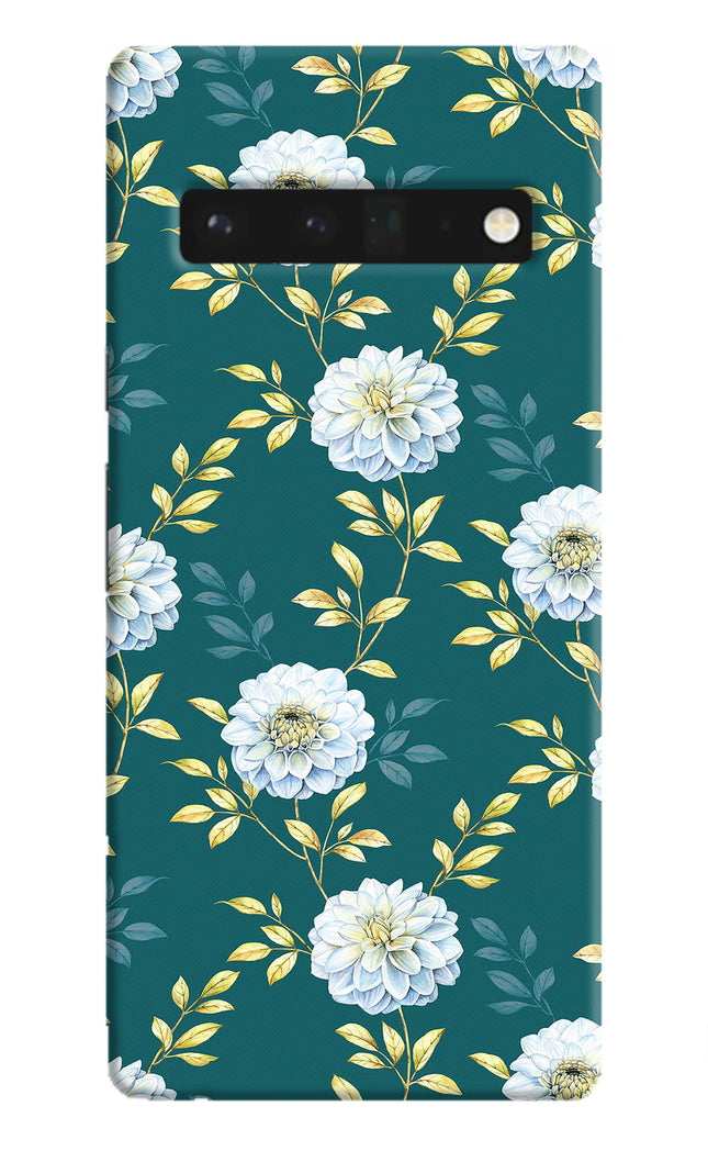 Flowers Google Pixel 6 Pro Hard Case Back Cover by Casekaro