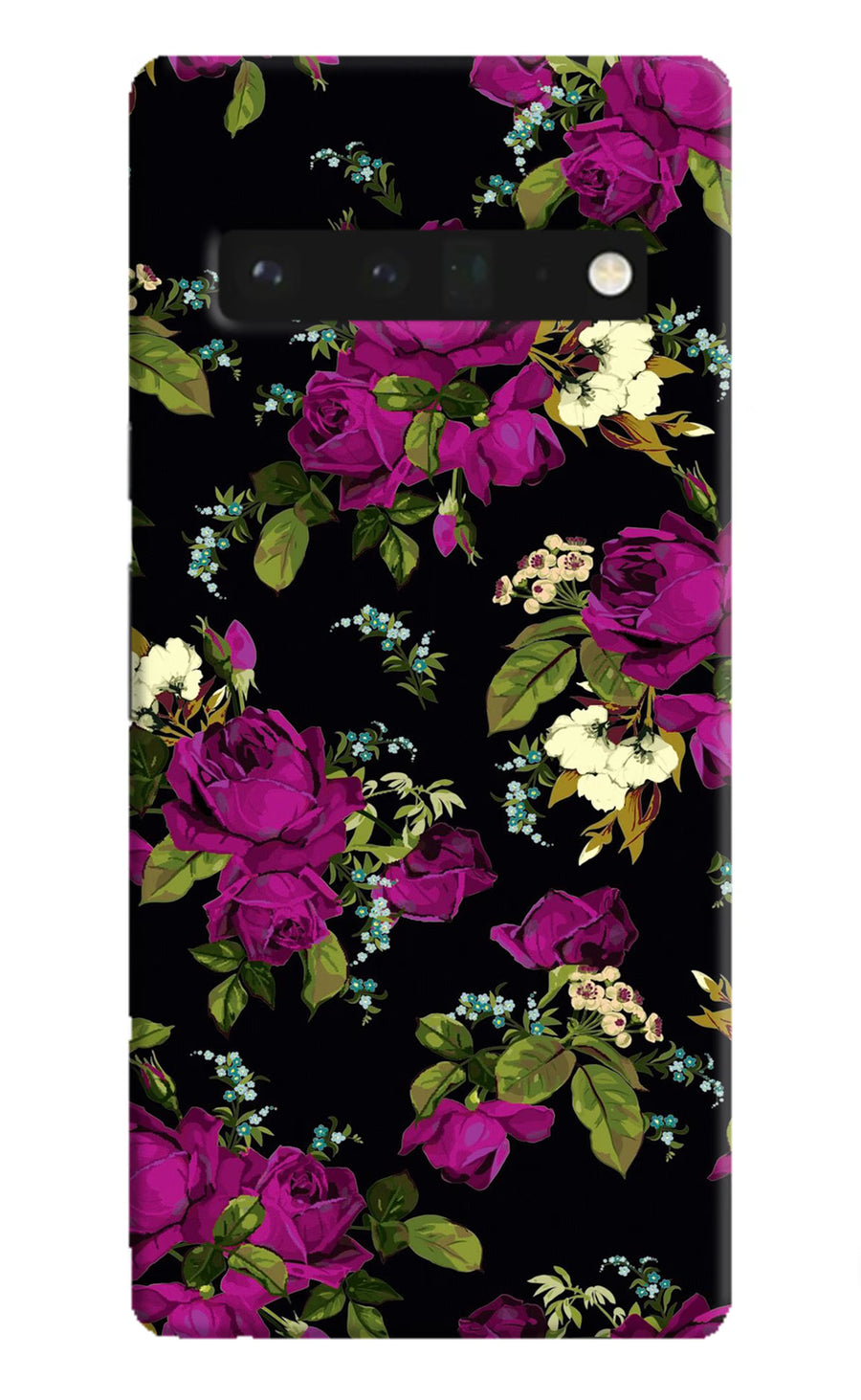 Flowers Google Pixel 6 Pro Back Cover, Hard case