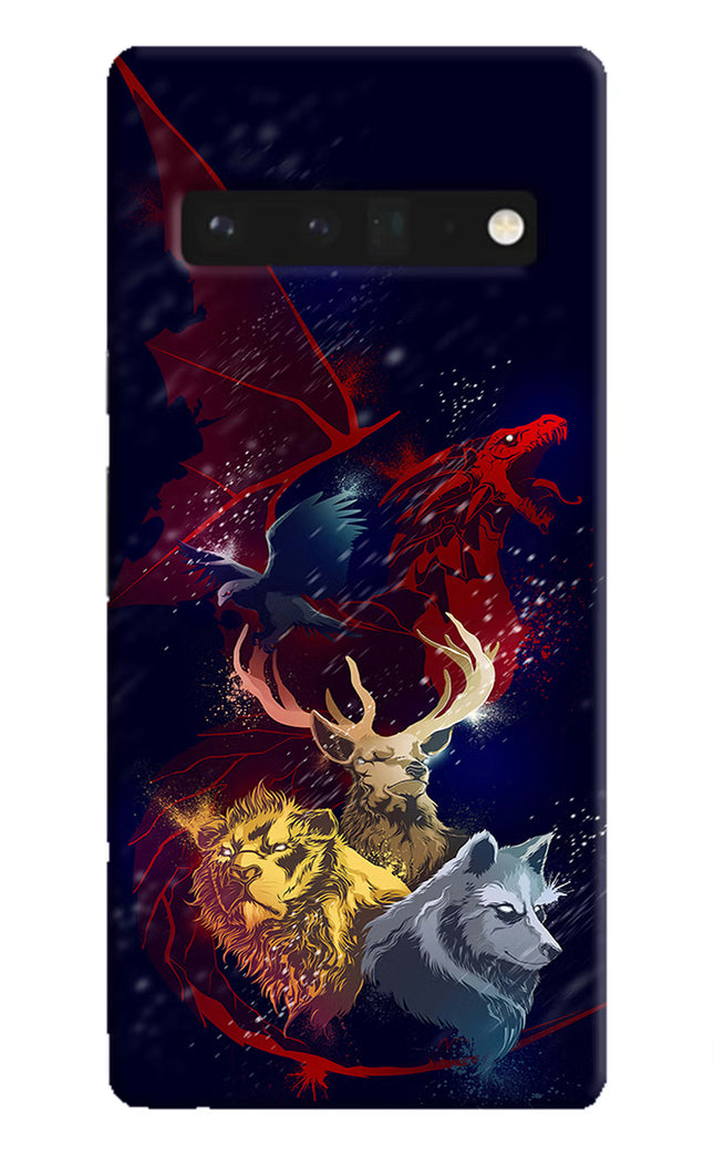 Game Of Thrones Google Pixel 6 Pro Hard Case Back Cover by Casekaro