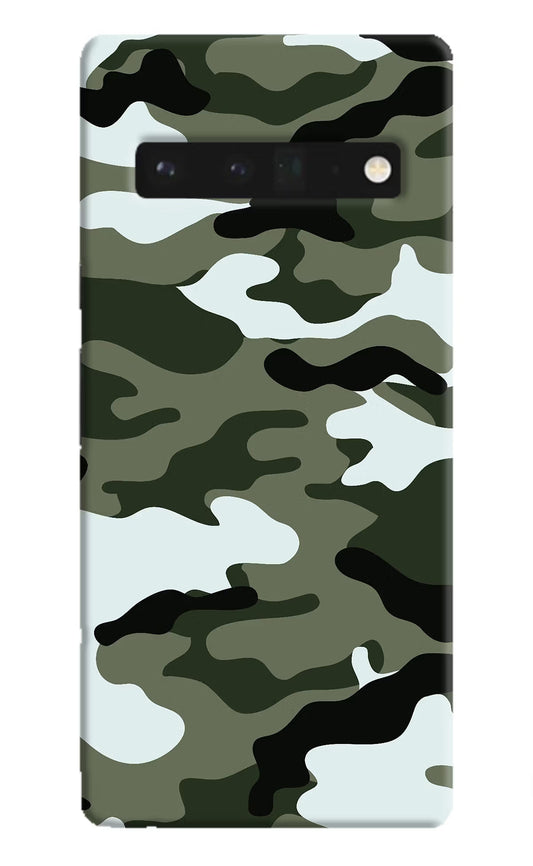 Camouflage Google Pixel 6 Pro Hard Case Back Cover by Casekaro
