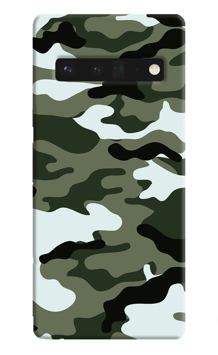 Camouflage Google Pixel 6 Pro Back Cover, Hard case