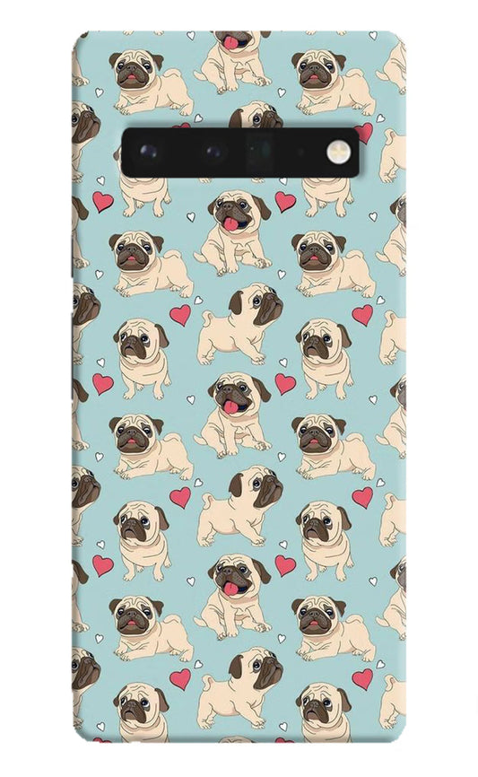 Pug Dog Google Pixel 6 Pro Hard Case Back Cover by Casekaro