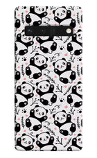 Cute Panda Google Pixel 6 Pro Hard Case Back Cover by Casekaro