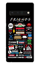 FRIENDS Google Pixel 6 Pro Hard Case Back Cover by Casekaro