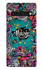 Music Graffiti Google Pixel 6 Pro Hard Case Back Cover by Casekaro