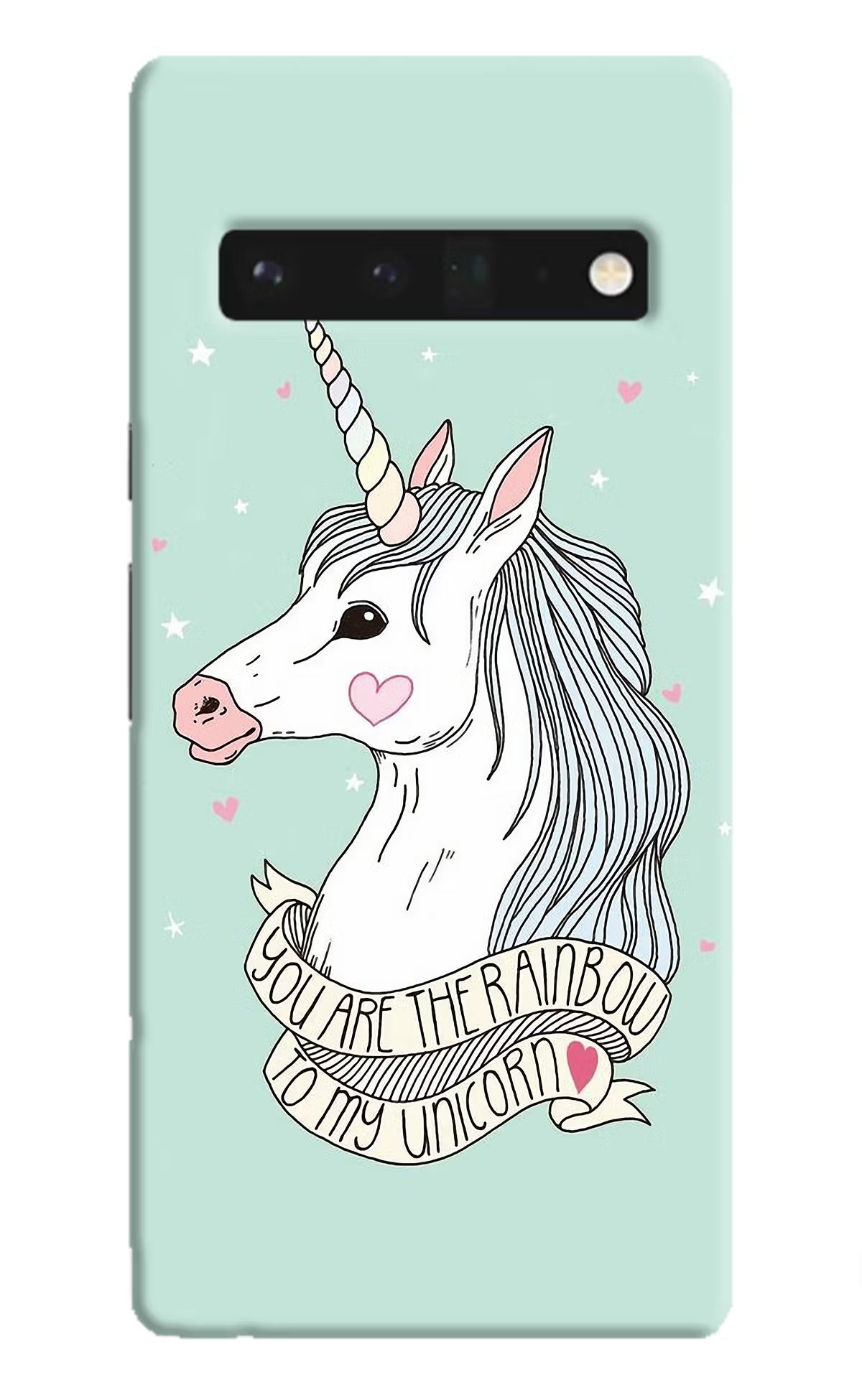 Unicorn Wallpaper Google Pixel 6 Pro Hard Case Back Cover by Casekaro