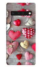 Love Wallpaper Google Pixel 6 Pro Hard Case Back Cover by Casekaro