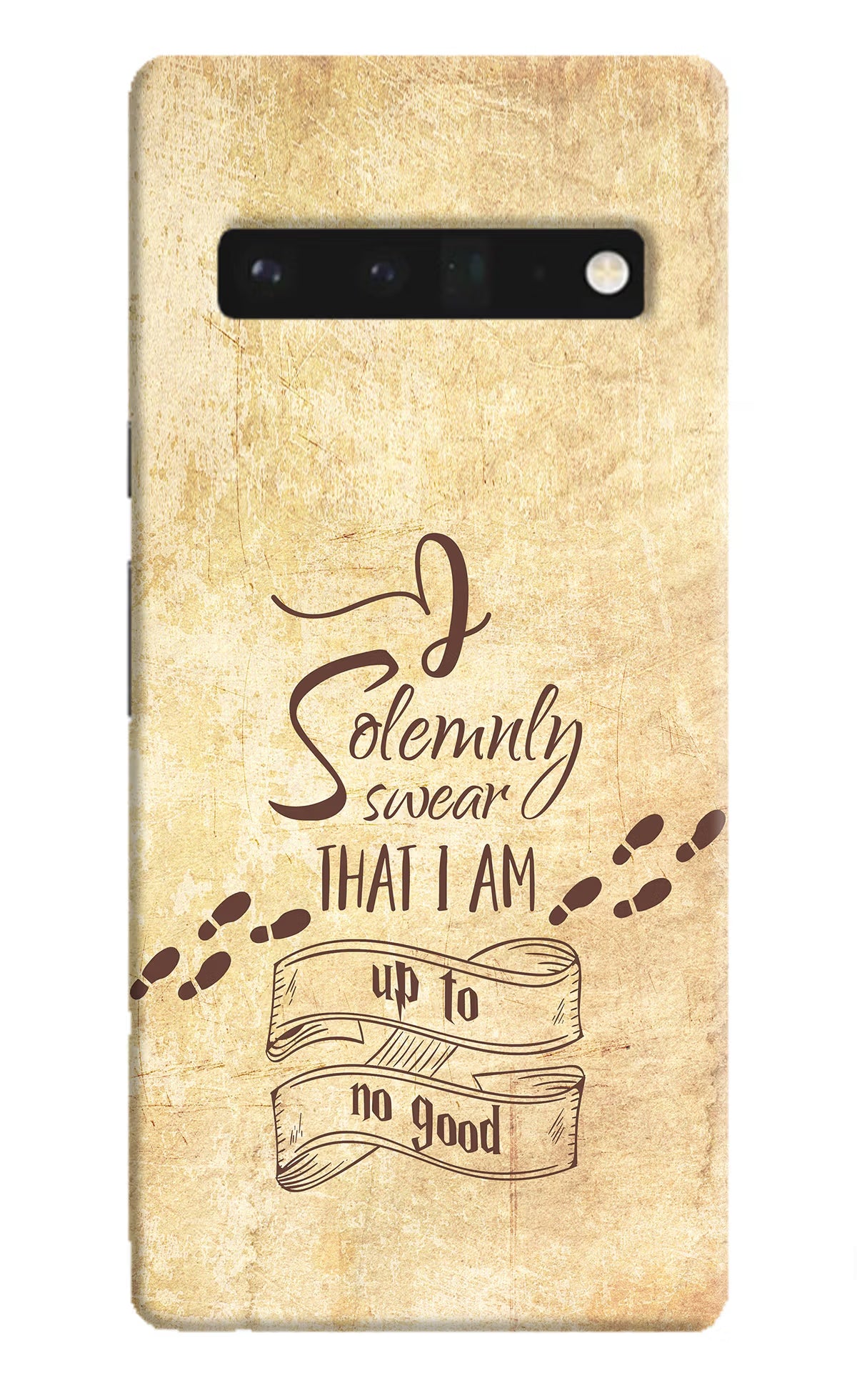 I Solemnly swear that i up to no good Google Pixel 6 Pro Hard Case Back Cover by Casekaro