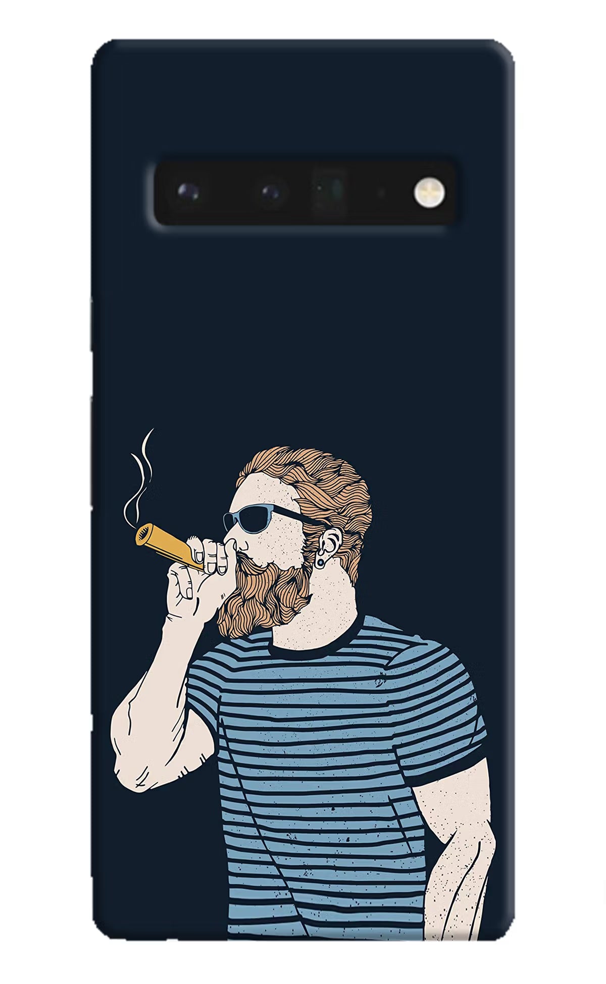 Smoking Google Pixel 6 Pro Hard Case Back Cover by Casekaro