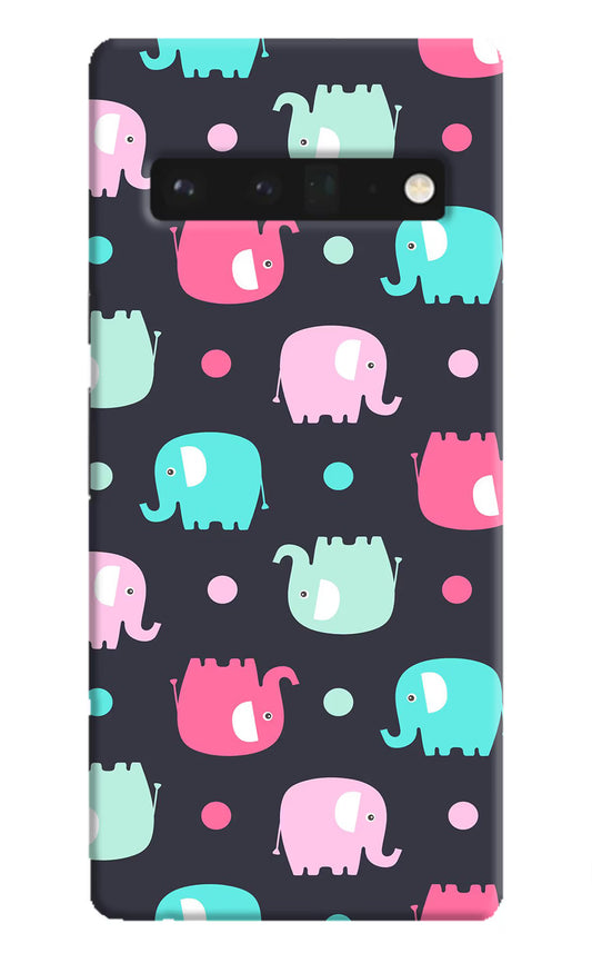 Elephants Google Pixel 6 Pro Hard Case Back Cover by Casekaro