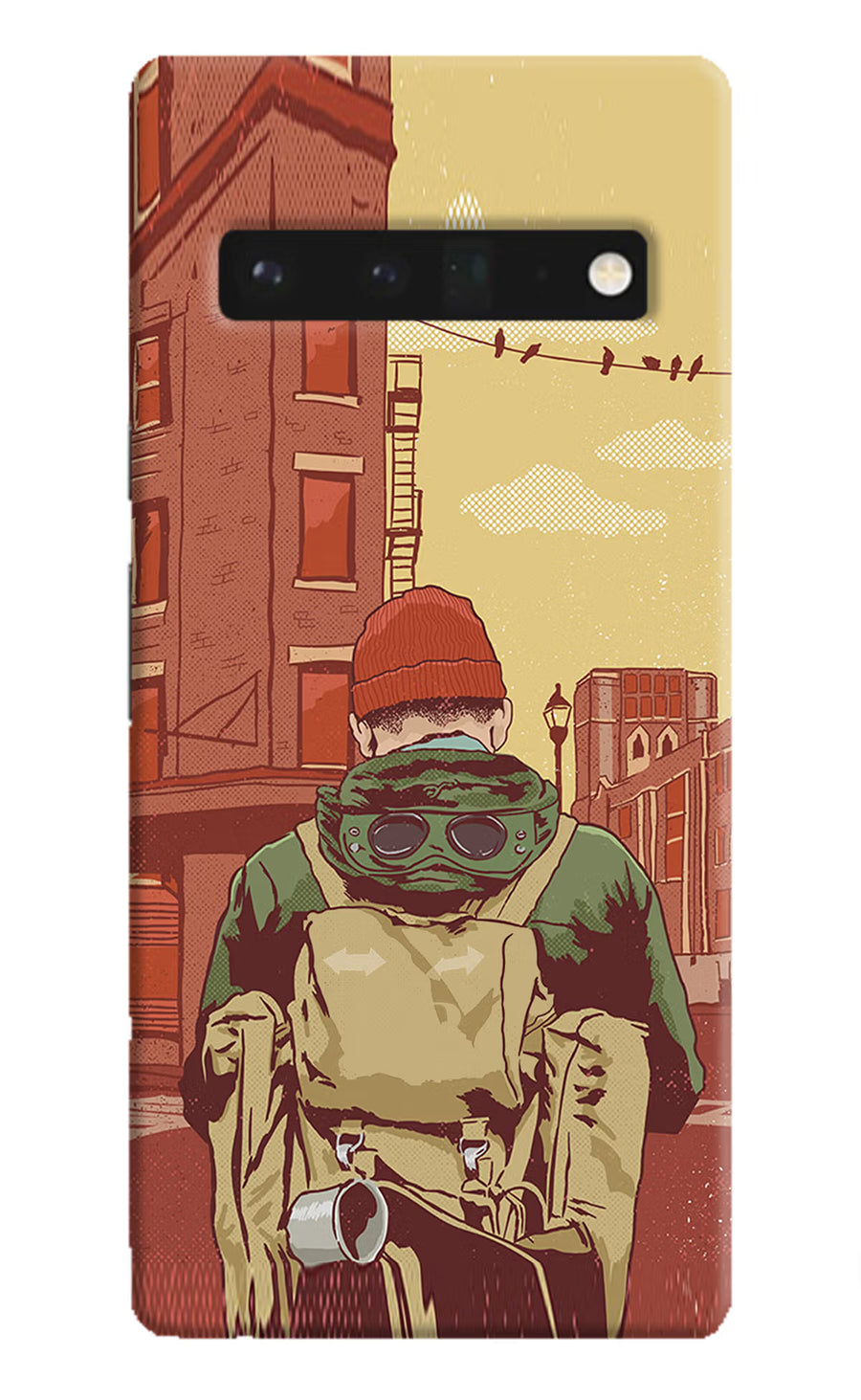 Adventurous Google Pixel 6 Pro Back Cover, Hard case