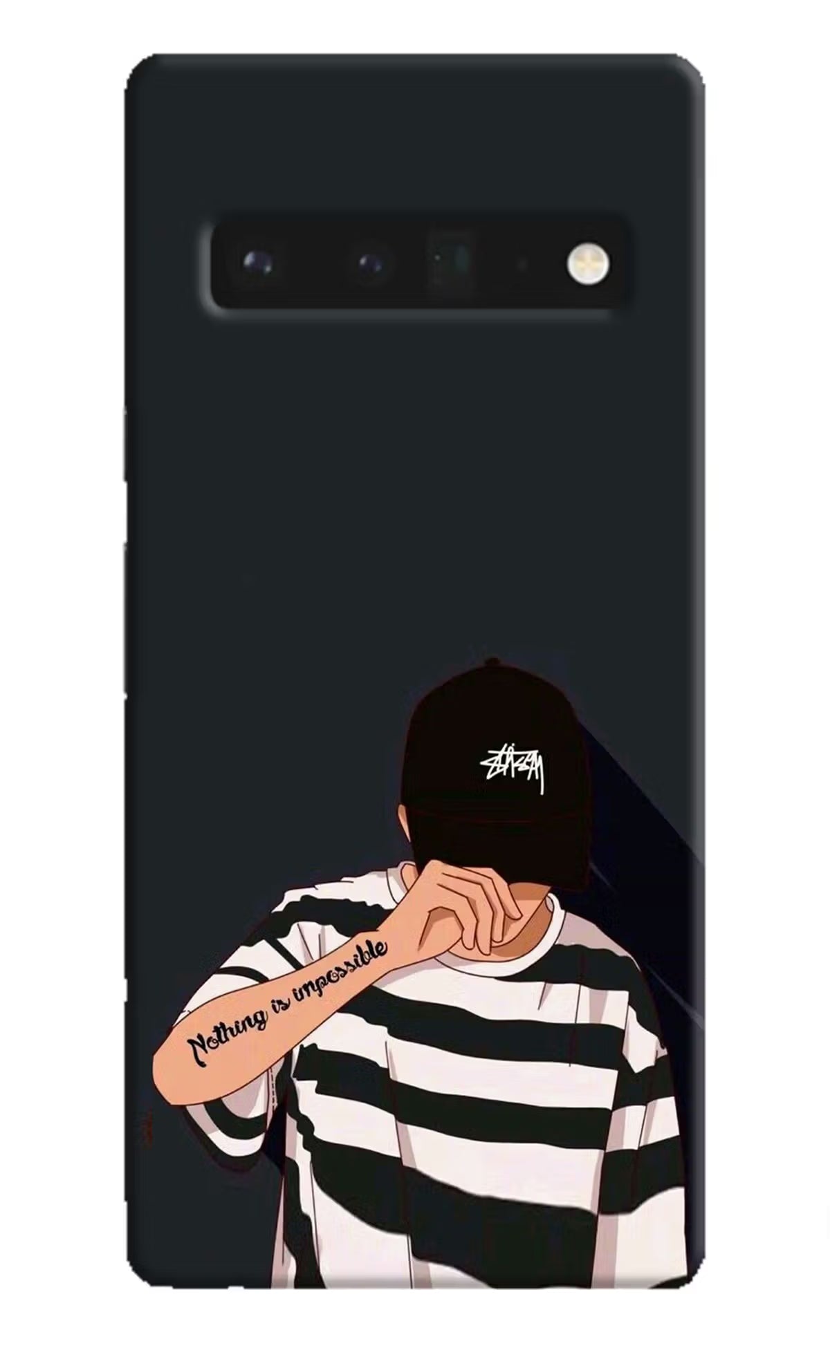 Aesthetic Boy Google Pixel 6 Pro Hard Case Back Cover by Casekaro