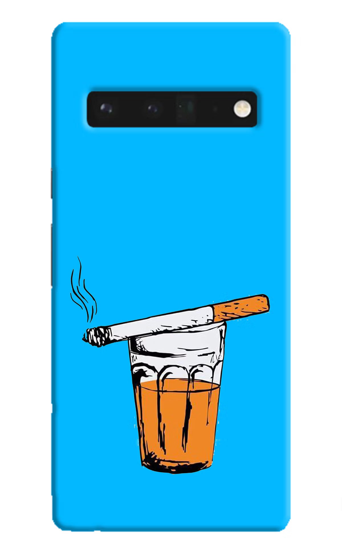 Chai Sutta Google Pixel 6 Pro Hard Case Back Cover by Casekaro