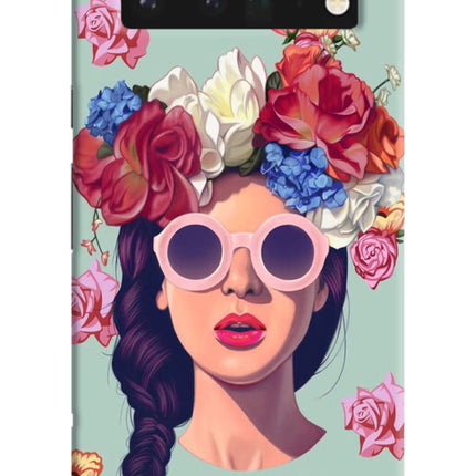 Pretty Girl Google Pixel 6 Pro Hard Case Back Cover by Casekaro