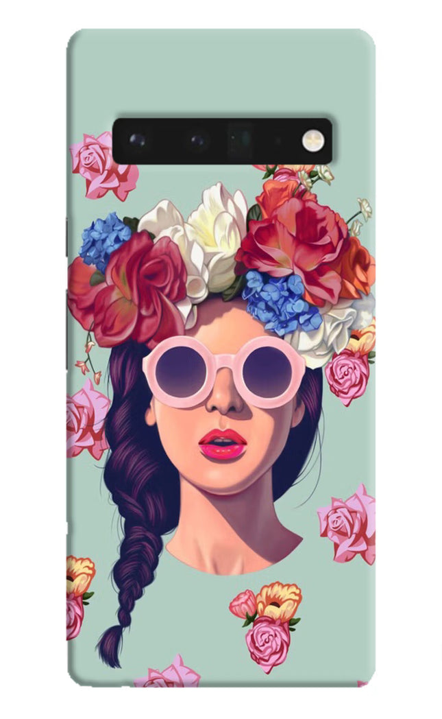 Pretty Girl Google Pixel 6 Pro Hard Case Back Cover by Casekaro