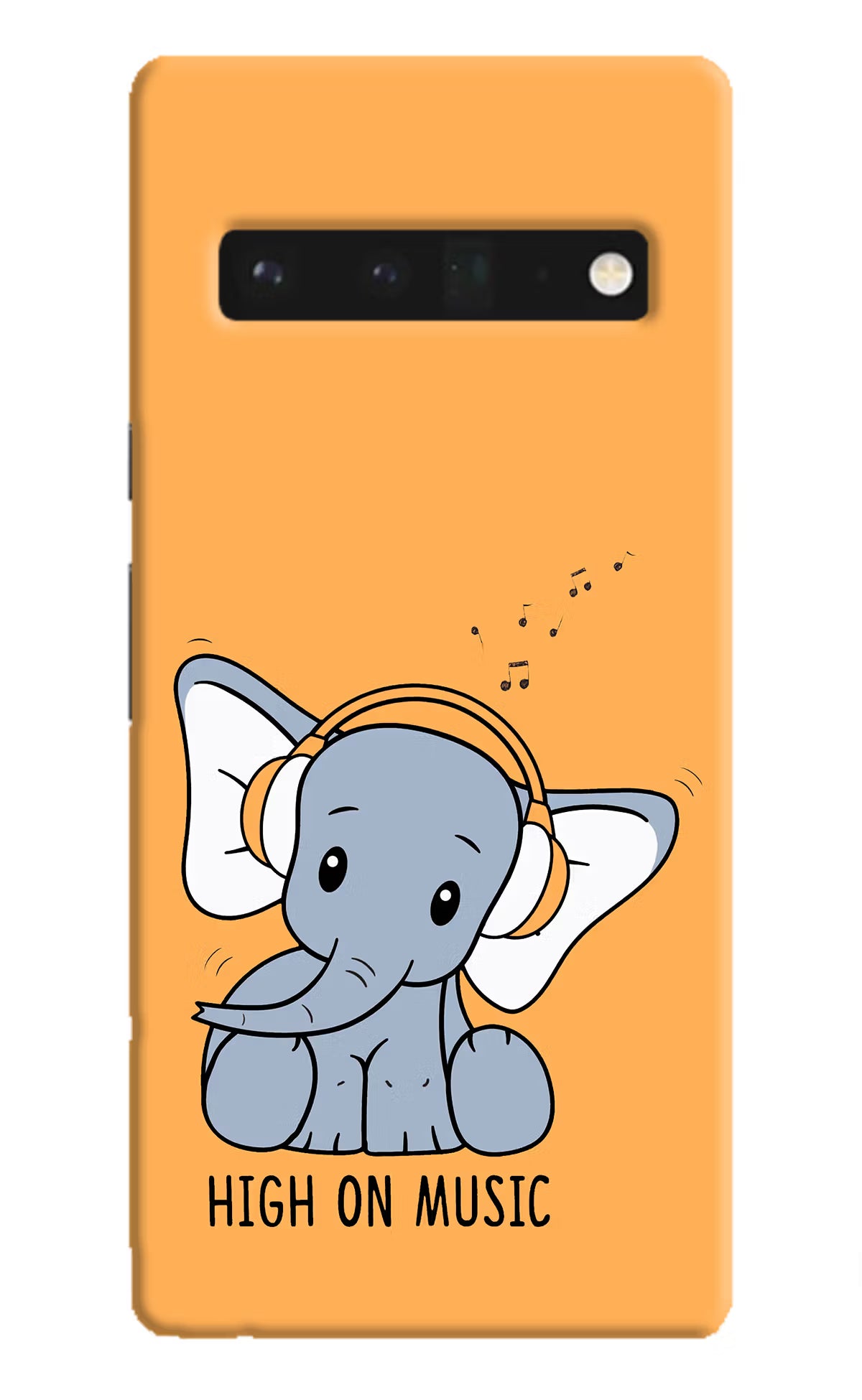 High On Music Google Pixel 6 Pro Hard Case Back Cover by Casekaro