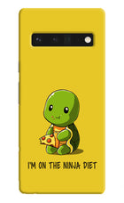 I'm on Ninja Diet Google Pixel 6 Pro Hard Case Back Cover by Casekaro