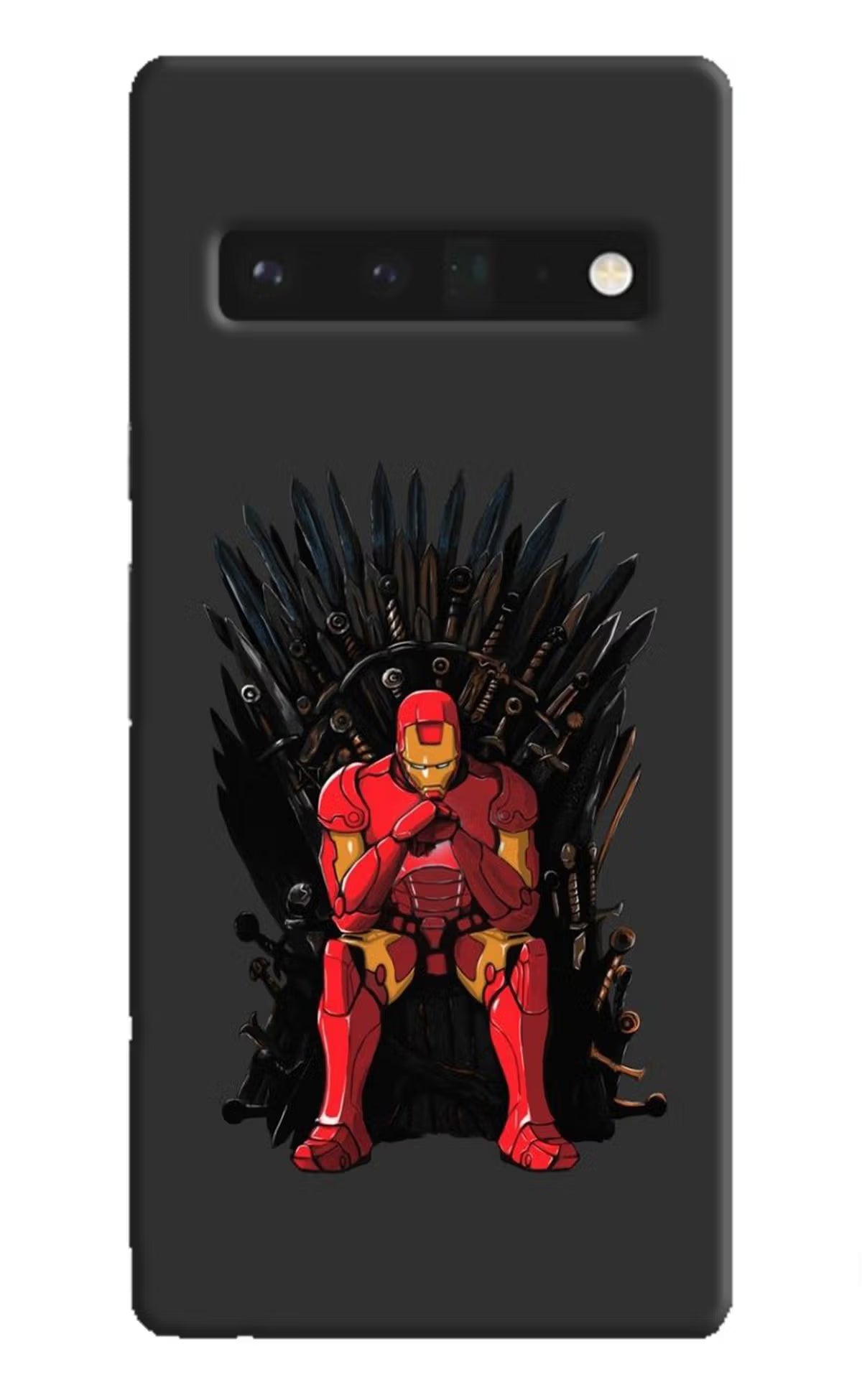 Ironman Throne Google Pixel 6 Pro Hard Case Back Cover by Casekaro