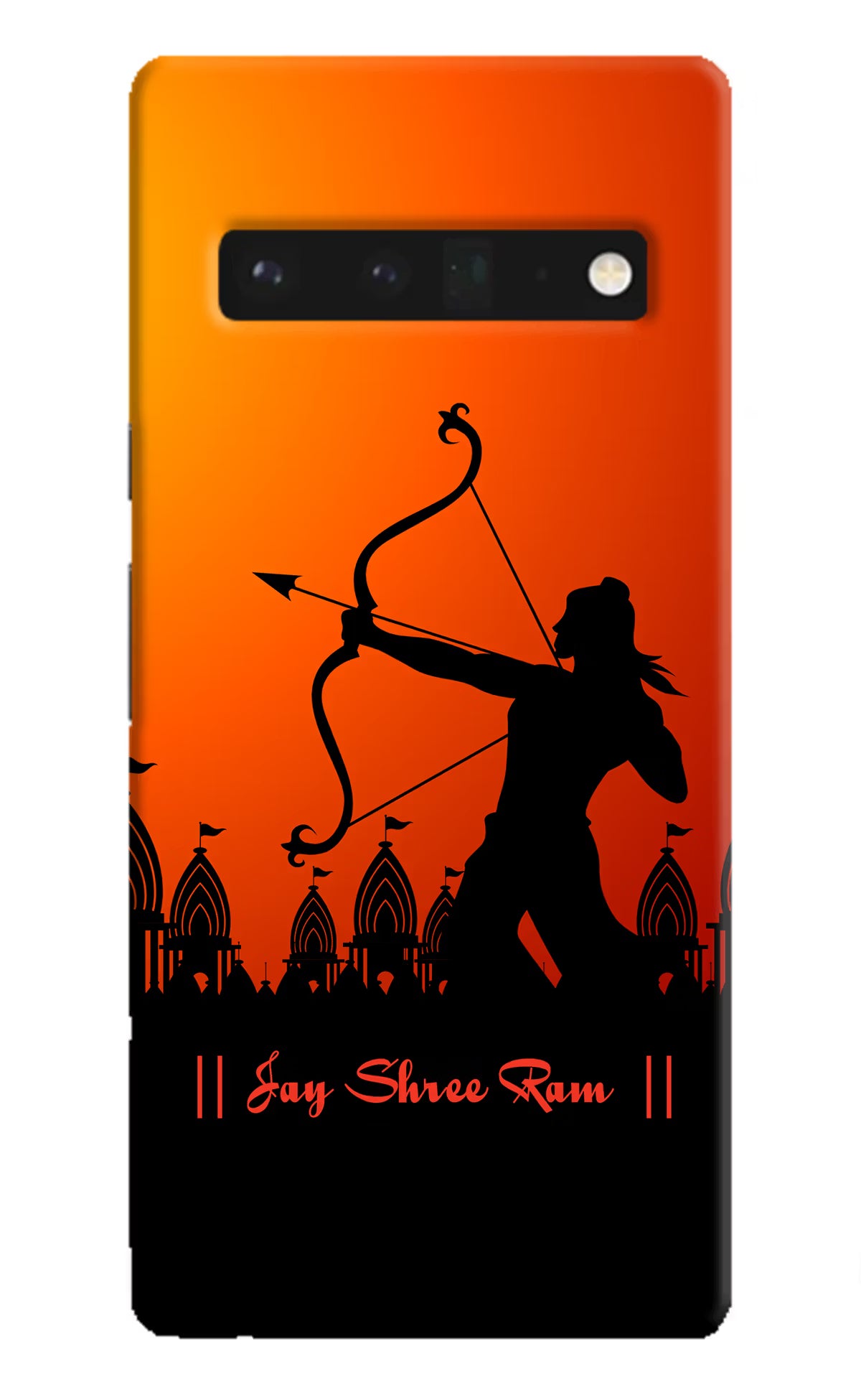 Lord Ram - 4 Google Pixel 6 Pro Hard Case Back Cover by Casekaro