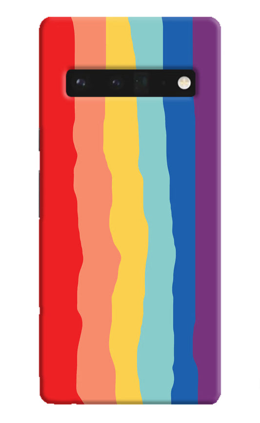 Rainbow Google Pixel 6 Pro Hard Case Back Cover by Casekaro