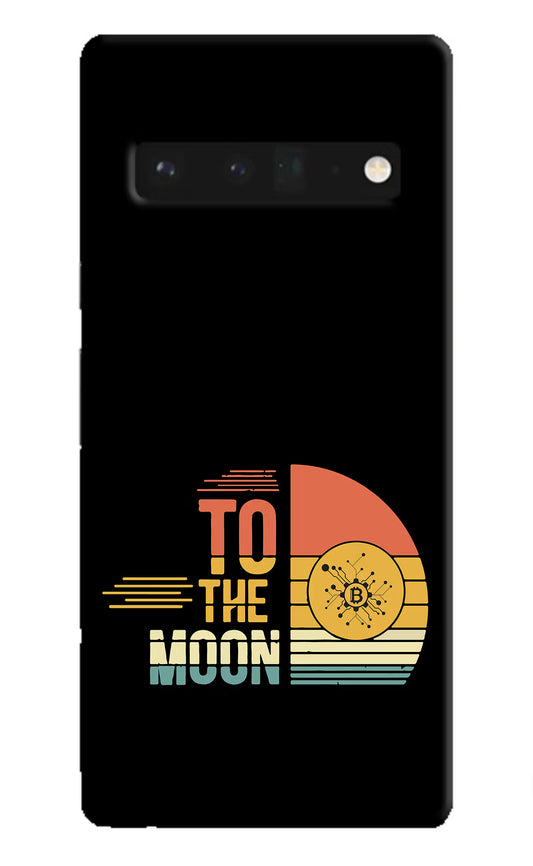 To the Moon Google Pixel 6 Pro Hard Case Back Cover by Casekaro