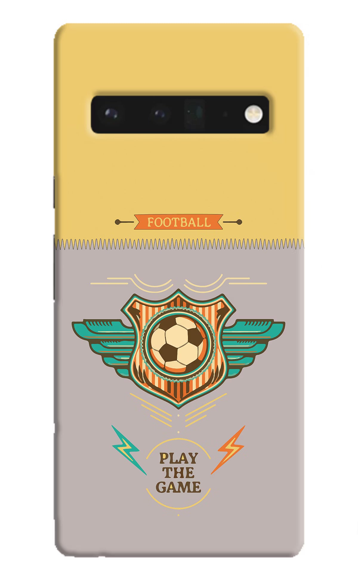 Football Google Pixel 6 Pro Hard Case Back Cover by Casekaro