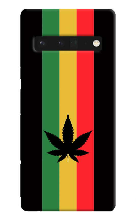 Weed Flag Google Pixel 6 Pro Hard Case Back Cover by Casekaro