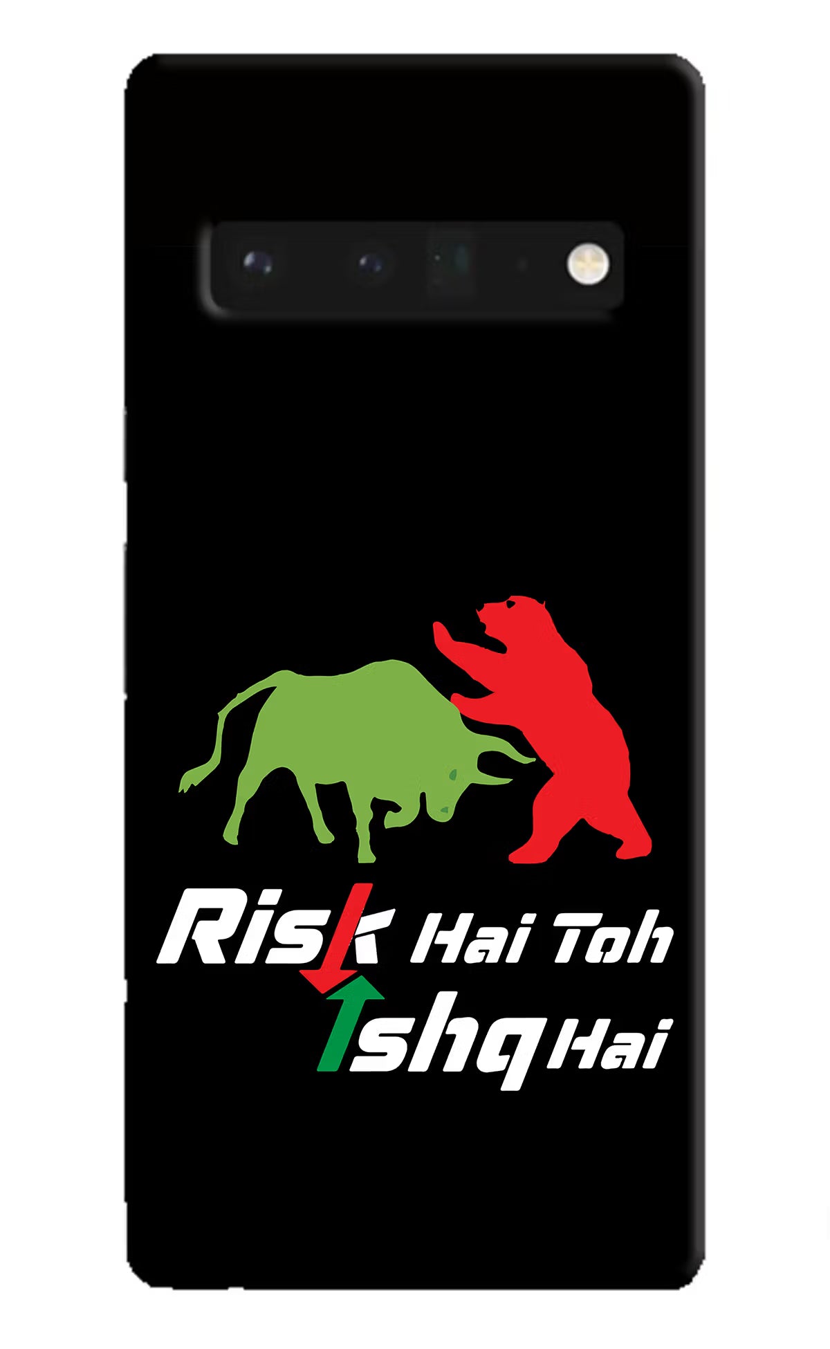 Risk Hai Toh Ishq Hai Google Pixel 6 Pro Hard Case Back Cover by Casekaro