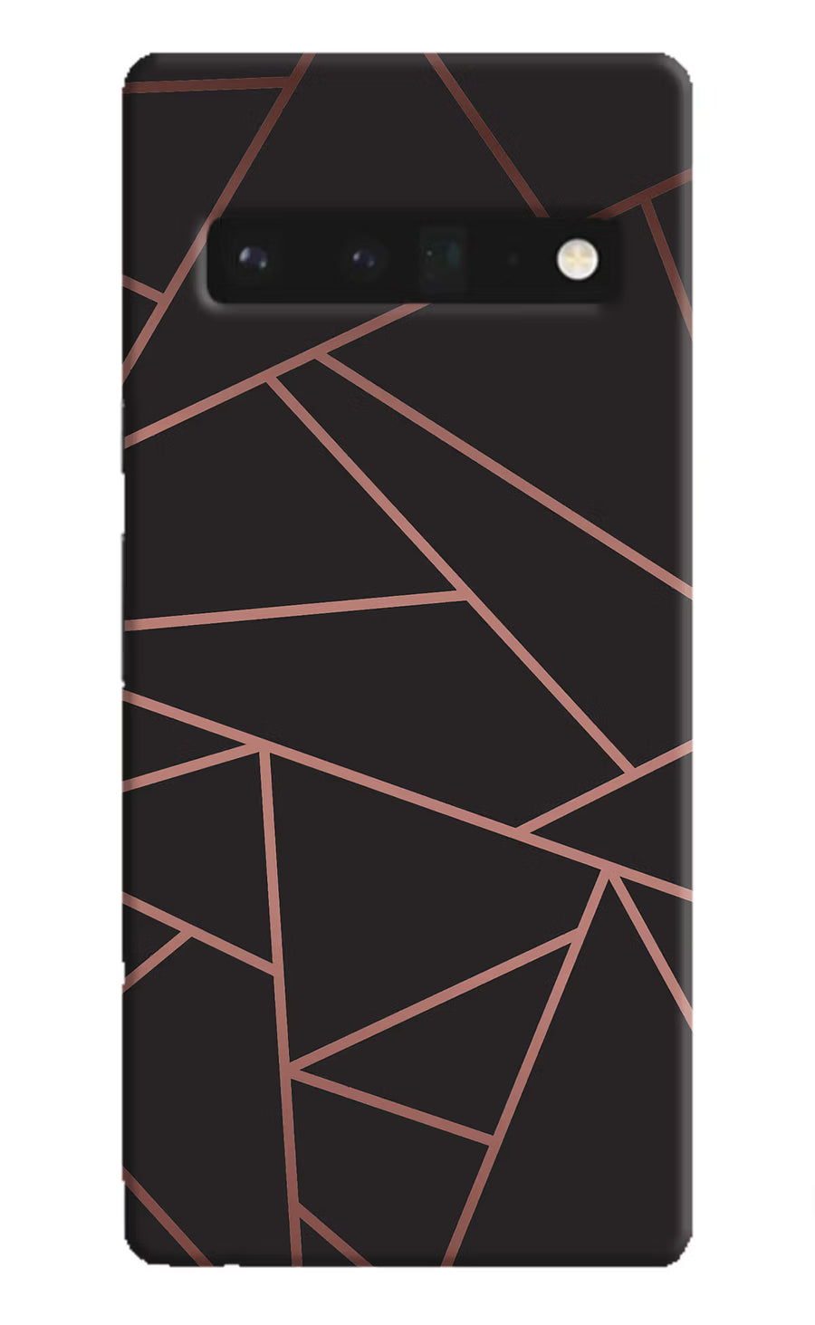Geometric Pattern Google Pixel 6 Pro Back Cover, Hard case