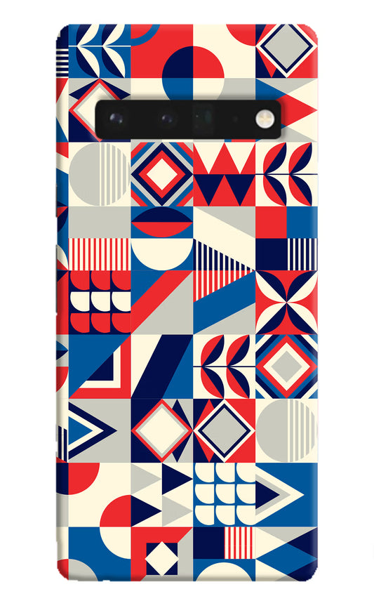 Colorful Pattern Google Pixel 6 Pro Hard Case Back Cover by Casekaro