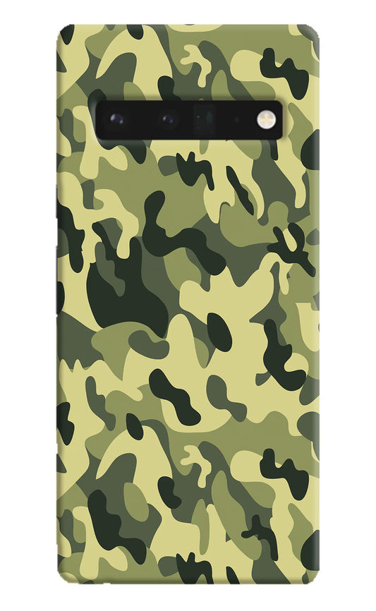 Camouflage Google Pixel 6 Pro Hard Case Back Cover by Casekaro
