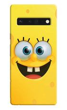 Sponge 1 Google Pixel 6 Pro Hard Case Back Cover by Casekaro