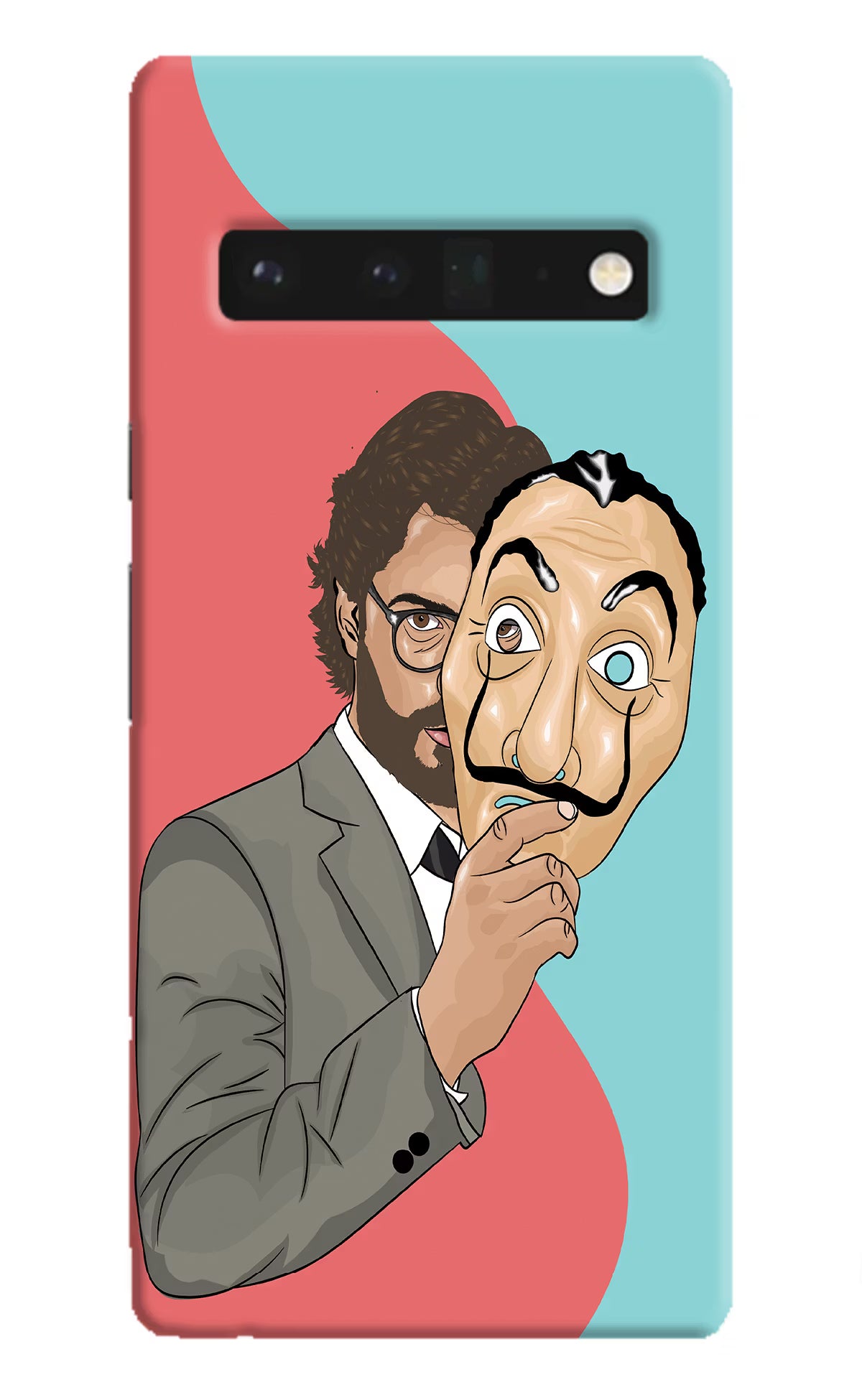 Professor Google Pixel 6 Pro Hard Case Back Cover by Casekaro