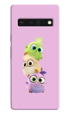 Cute Little Birds Google Pixel 6 Pro Hard Case Back Cover by Casekaro
