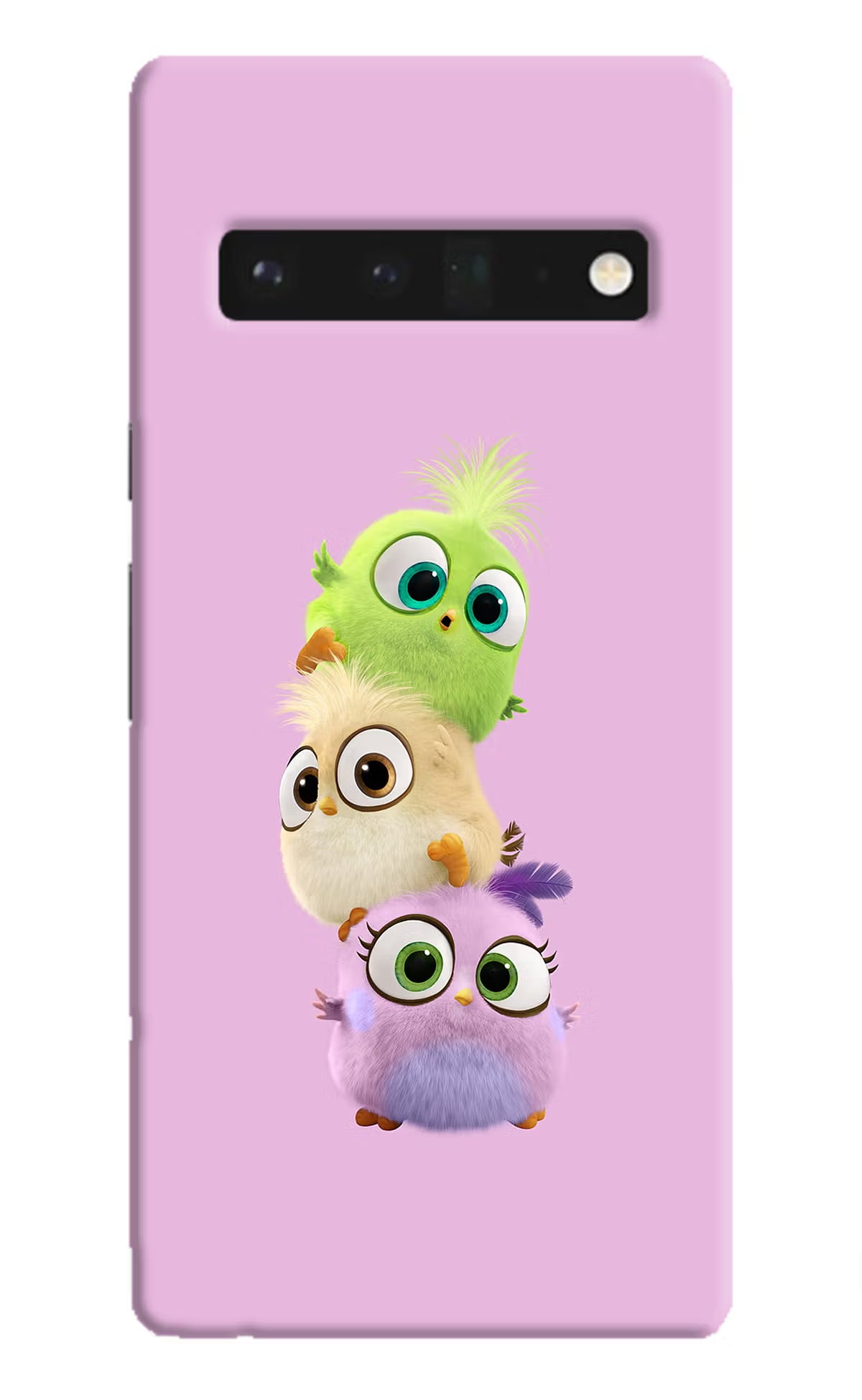 Cute Little Birds Google Pixel 6 Pro Hard Case Back Cover by Casekaro