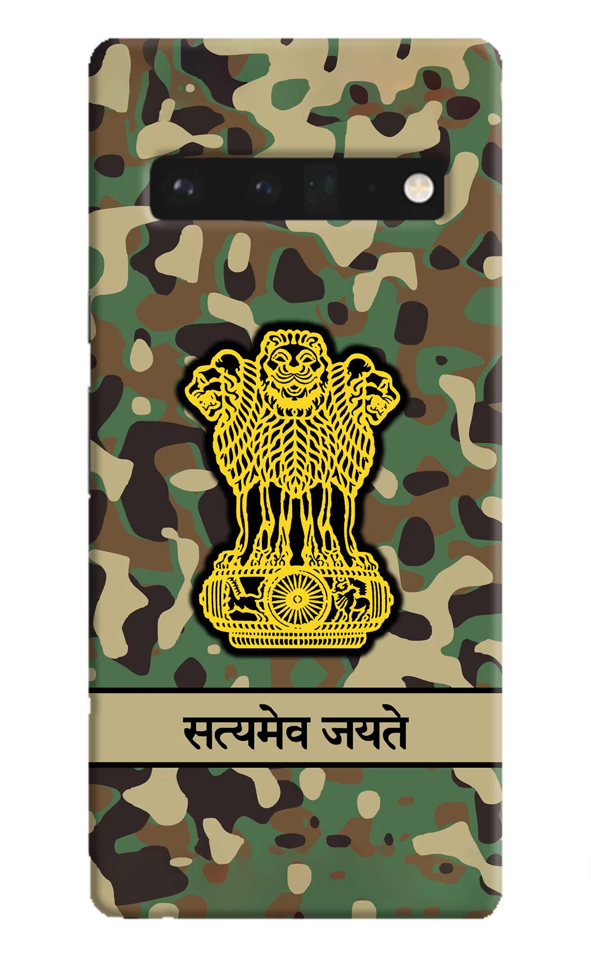 Satyamev Jayate Army Google Pixel 6 Pro Hard Case Back Cover by Casekaro